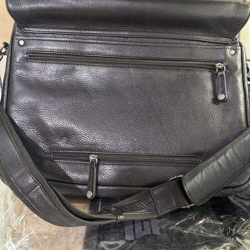 Gil Holsters leather messenger bag, brown