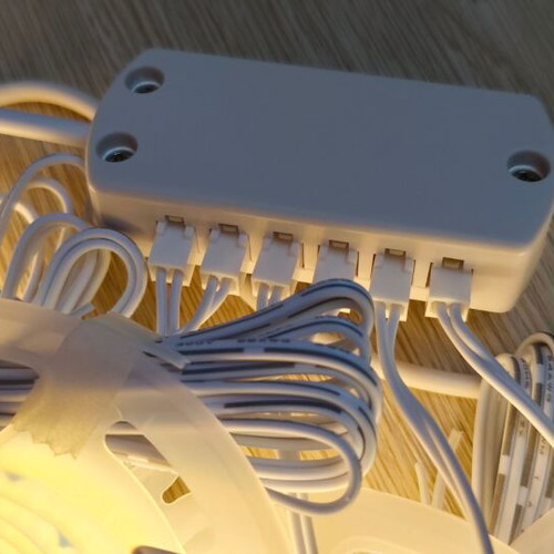 COB LED Strip Lights USB Dimmable 6x1m Warm White New