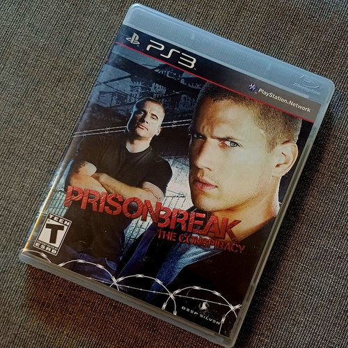 Prison Break PS3 game used, complete and in excellent condition