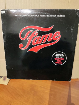 Fame vinyl used, movie soundtrack 2nd press 1991