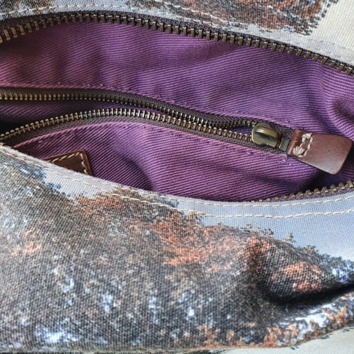 Paul Smith crossbody bag used, colorful, zipper damaged