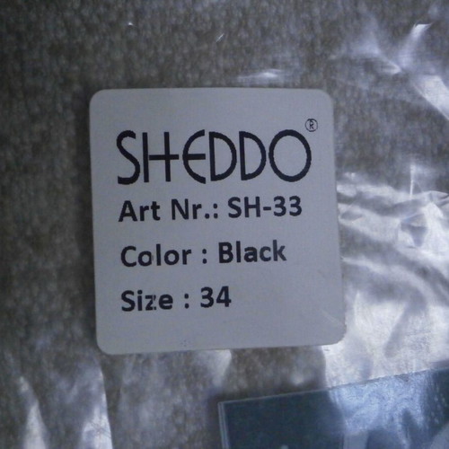 Soft Leather Sheddo Ballet Shoes size 34 new, black