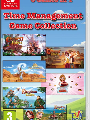 Time Management Game Collection 6 Games in 1 Nintendo Switch new