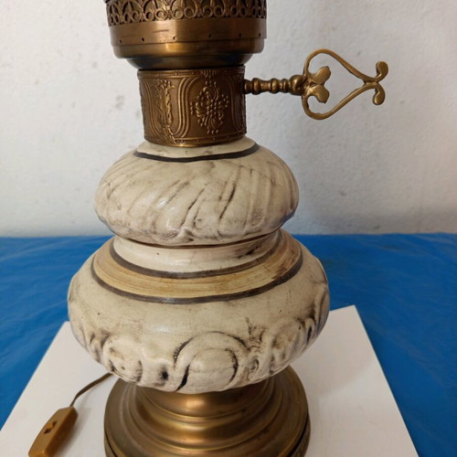 Table lamp old used, functional