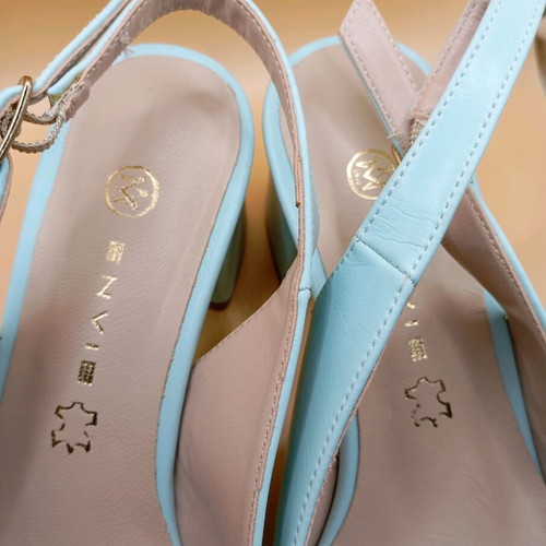 Envie Shoes leather pumps new, size 37, turquoise