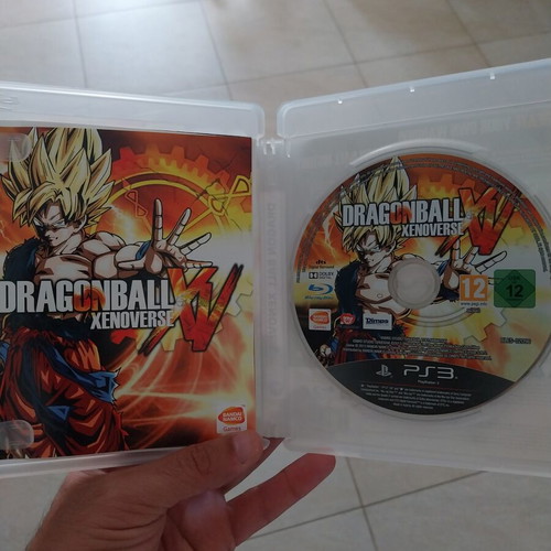 DragonBall Xenoverse PS3 game like new with manual and poster