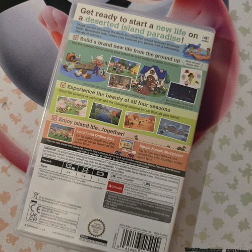 Animal Crossing New Horizons Nintendo Switch game like new