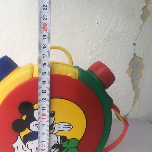Mickey Mouse children's flask like new with two containers and cup