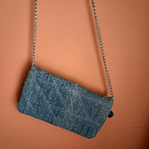 Tally Weijl denim bag-wallet like new, blue