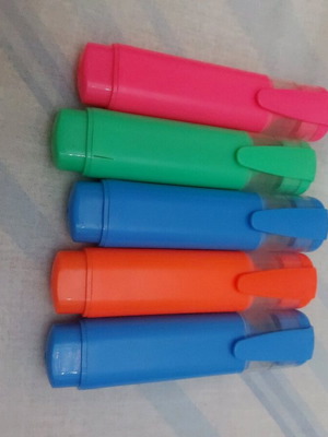 Highlighters like new, set of 5 pieces