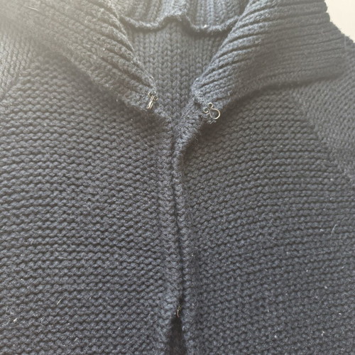 Badila long black cardigan, one size