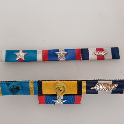 Officer Uniform Ribbons used, Greek Army