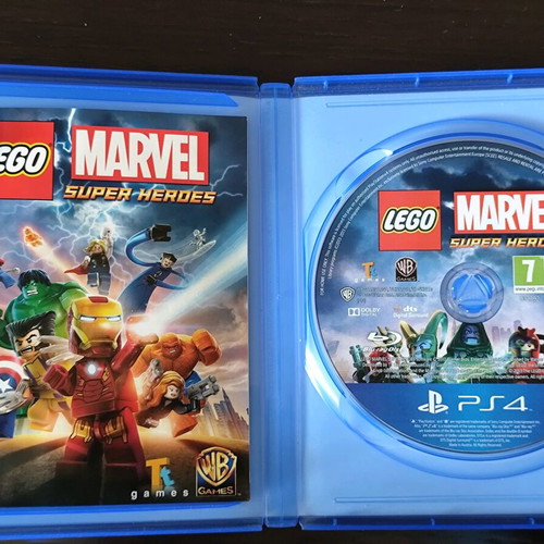 Lego Marvel Super Heroes PS4 like new, complete CIB