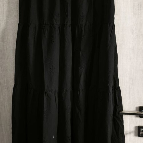 Karavan Daniela maxi skirt new, black, size large