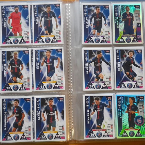 Champions League 2018-2019 Match Attax album with 424/443 cards like new
