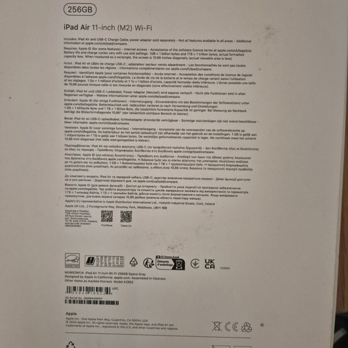 iPad Air 11 ιντσών M2 WiFi 256GB καινούργιο