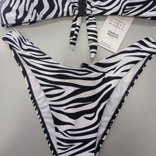 Women's bikini set new, size 42, black and white