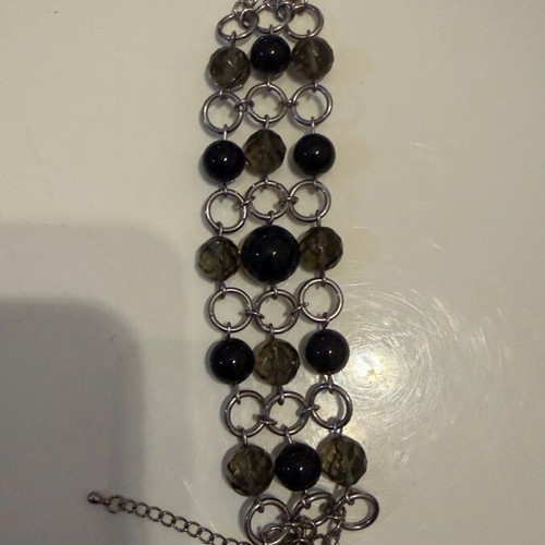 Bracelet used with black beads