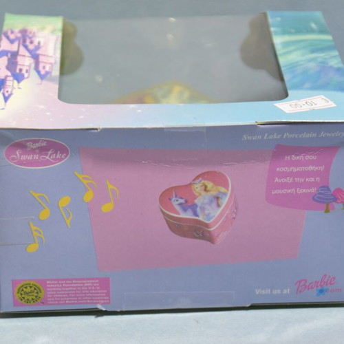 Porcelain Barbie Jewelry Box model 3 new in box