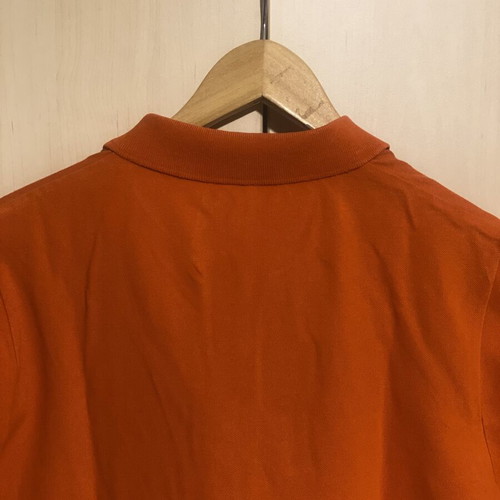 Burberry women's orange pique shirt like new