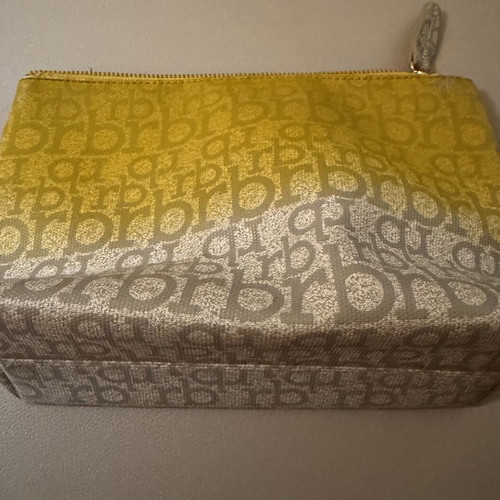 Rocco Barocco handbag, grey and yellow
