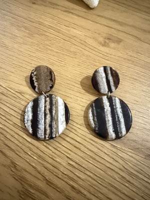Bone earrings new