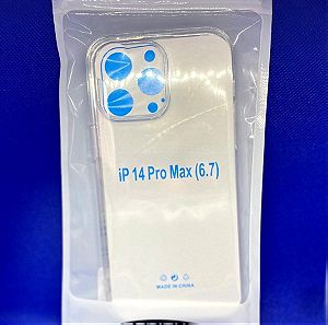iPhone 14 Pro Max Θήκη Διάφανο (Big Hole)