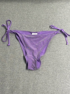 H&M Lilac Bikini Bottom with Silver Thread New