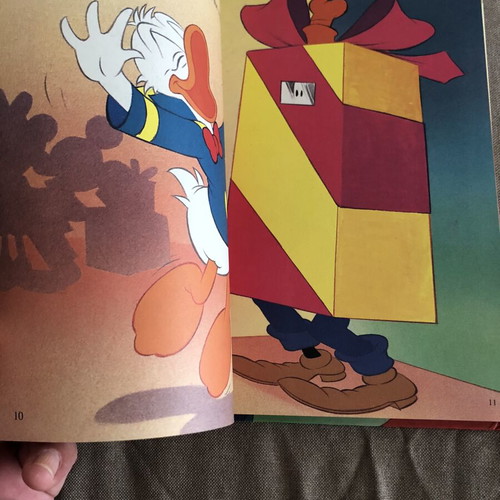 Donald and His Friends children's hardcover book used, very good condition