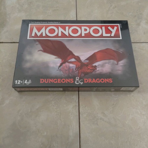 Monopoly Dungeons & Dragons D&D Edition new