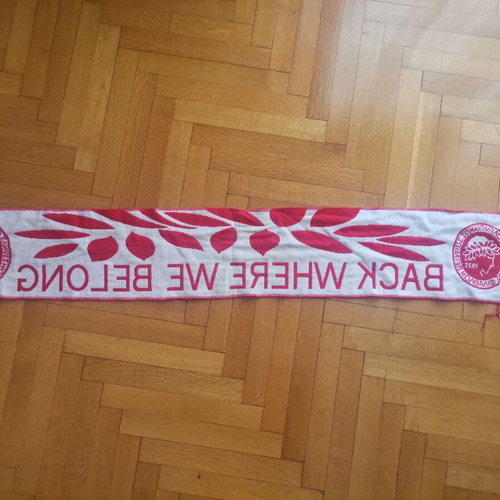 Olympiakos scarf used, authentic