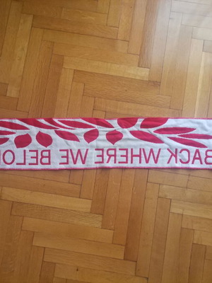 Olympiakos scarf used, authentic