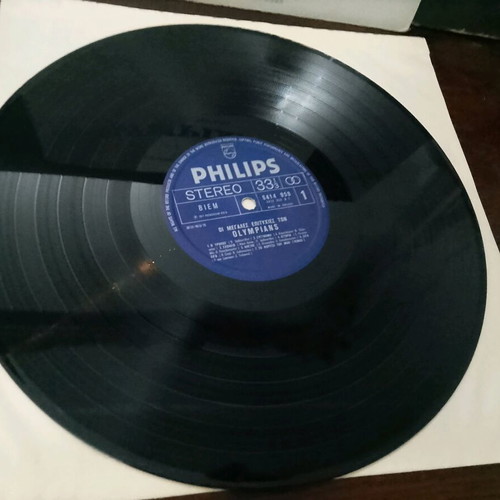 The Greatest Hits of Olympians vinyl record used, pop