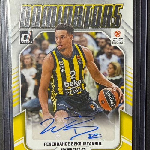 Wade Baldwin IV autograph card new Fenerbache Beko Istanbul