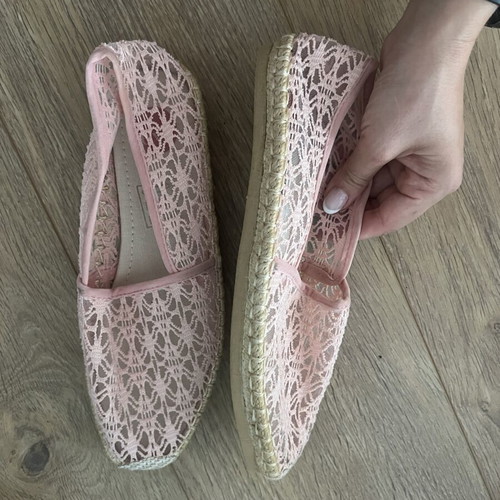 Exe espadrilles new, pink, size 38
