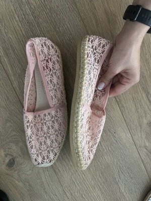 Exe espadrilles new, pink, size 38