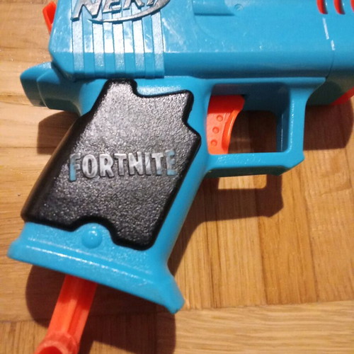 Nerf toy gun used