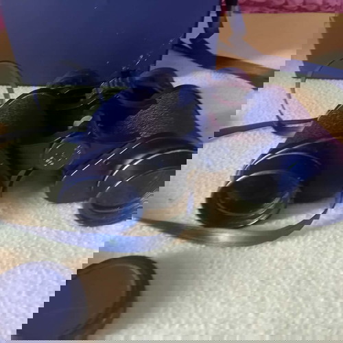 Everlite 7x-15x35 Zoom binoculars used vintage with case