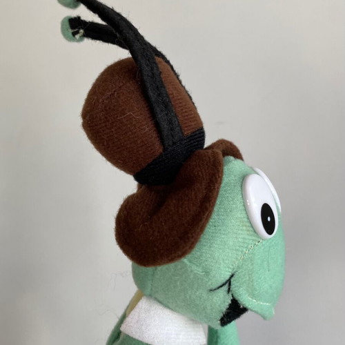 Flip the Grasshopper plush toy from Maya the Bee 2007 used