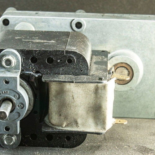 Mellor 5 rpm geared motor used for pellet burner auger