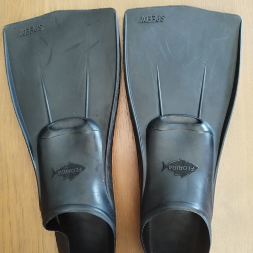 Florida Speedy children's swim fins used, size 28-30