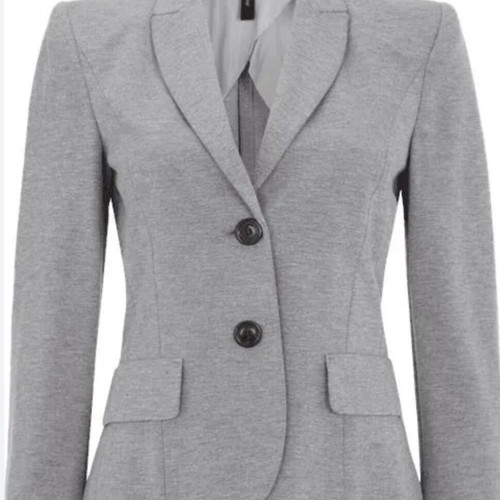 Blazer Marc Cain women's grey jersey size M like new