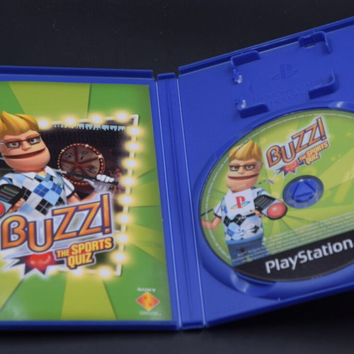 Buzz! The Sports Quiz PS2 used in excellent condition