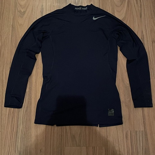 Nike Pro men's sports shirt like new, size M, black and blue