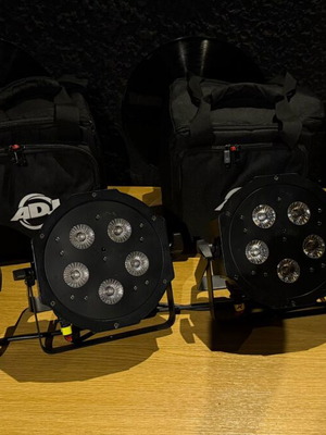 Φωτορυθμικά ADJ VPAR PAK σετ 4 τεμαχίων σαν καινούργια με θήκες