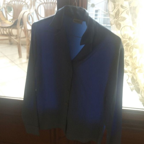 Classic satin shirt Anna Riska used, light blue