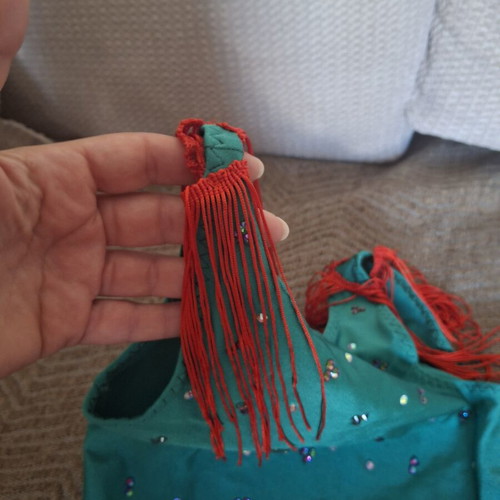 Rhythmic gymnastics leotards like new, sizes 7 and 8 years