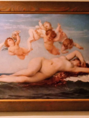 Πίνακας ελαιοτυπία Η γέννηση της Αφροδίτης Alexander Cabanel σαν καινούργιο