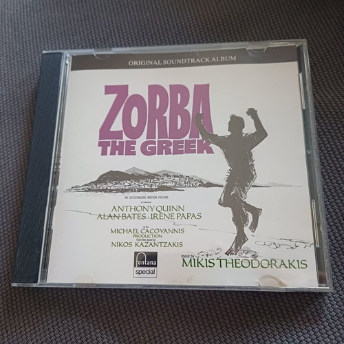 Zorba the Greek CD album soundtrack new by Mikis Theodorakis