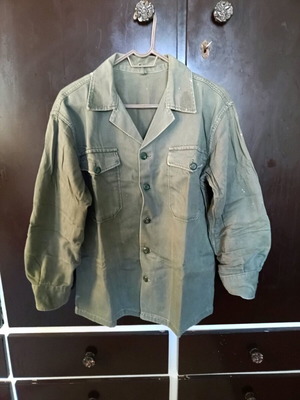 Faioprasini ES uniform used, jacket and pants, size 7175/9195, 1977